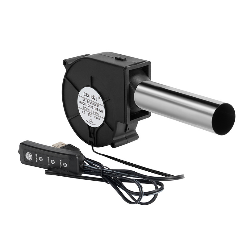 Camping Cooking Area - Ventilatore BBQ Portatile con Motore a