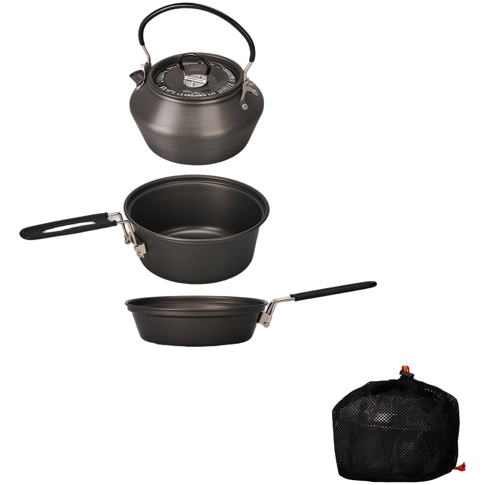 Camping Cooking Backpack - Set di pentole da campeggio in