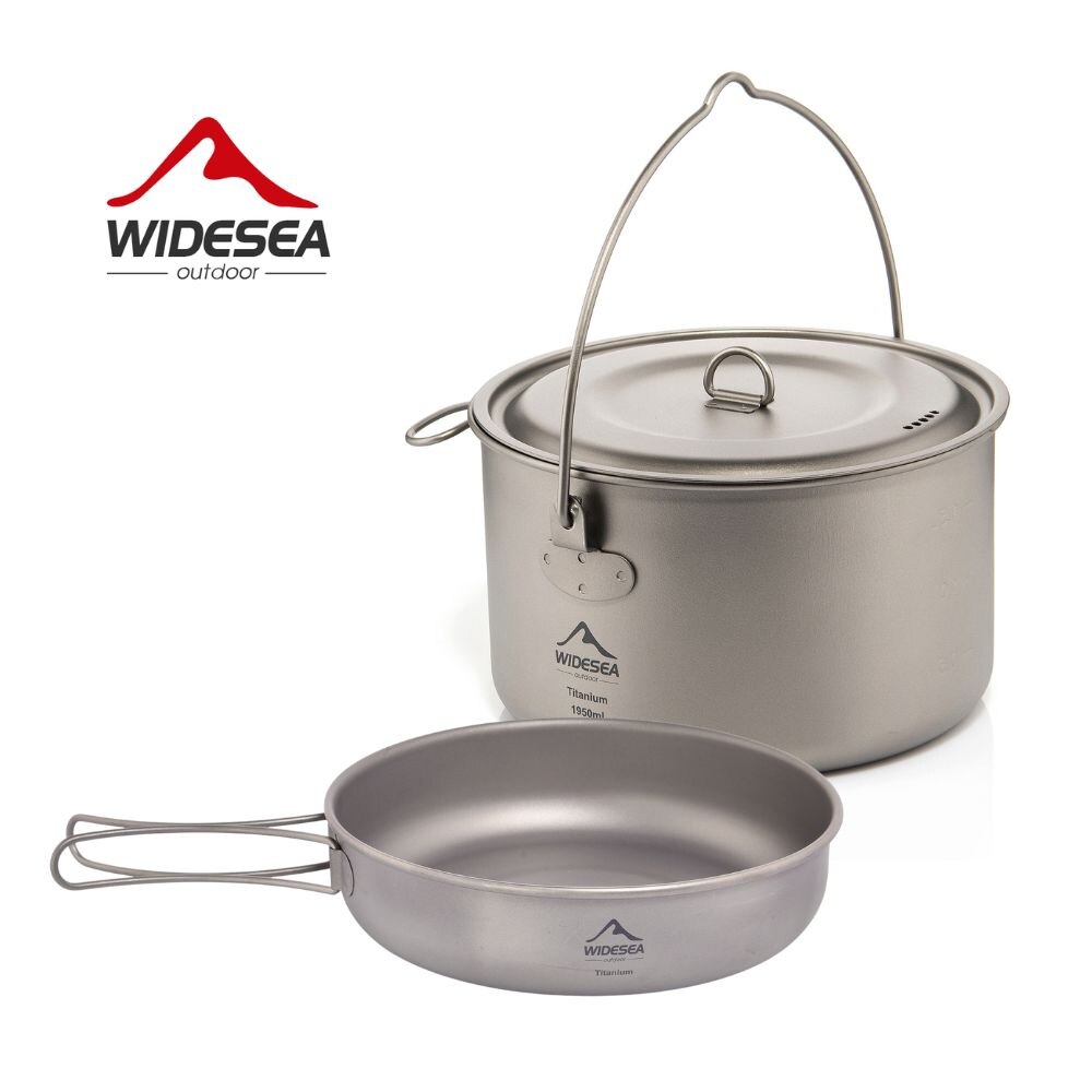 Camping Cooking Kitchen Set - Widesea Stoviglie da campeggio Set di