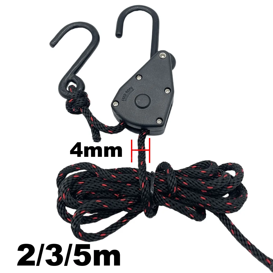 Camping Cooking Hanger - 4mm 2/3/5m Tenditore da campeggio Tenda