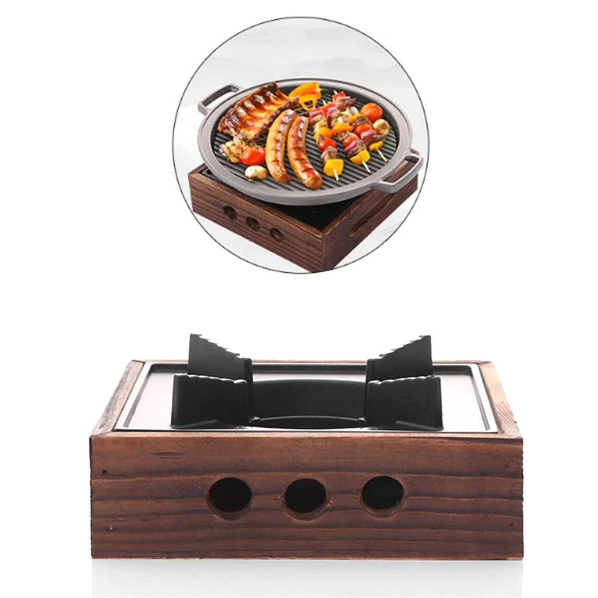 Japanese Camping Cooking Gear - Base per Pentola Multiuso in Stile