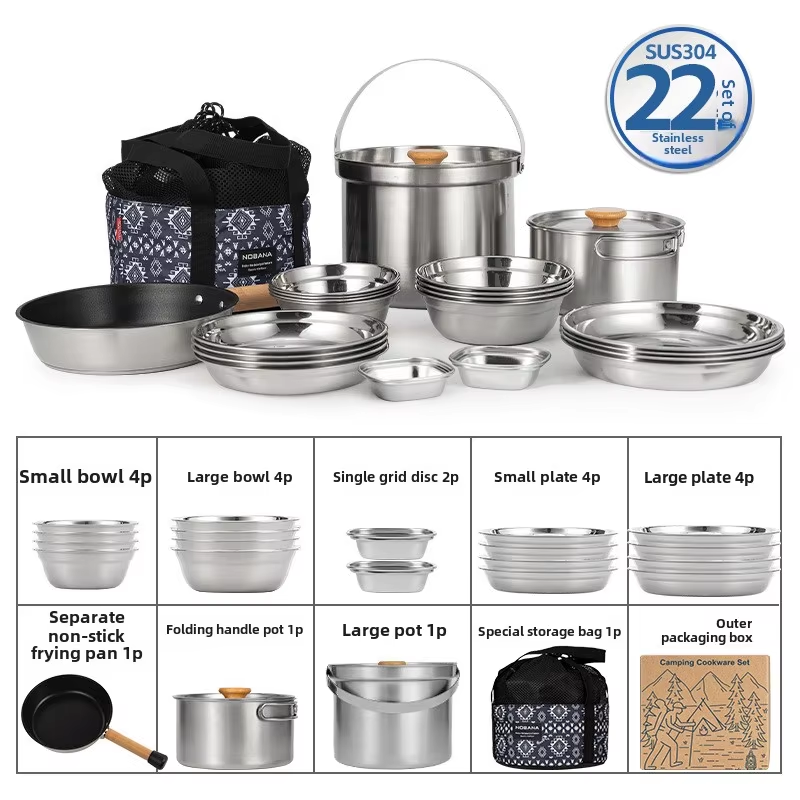 Camping Cooking Kitchen Set - NOBANA Il più nuovo set di