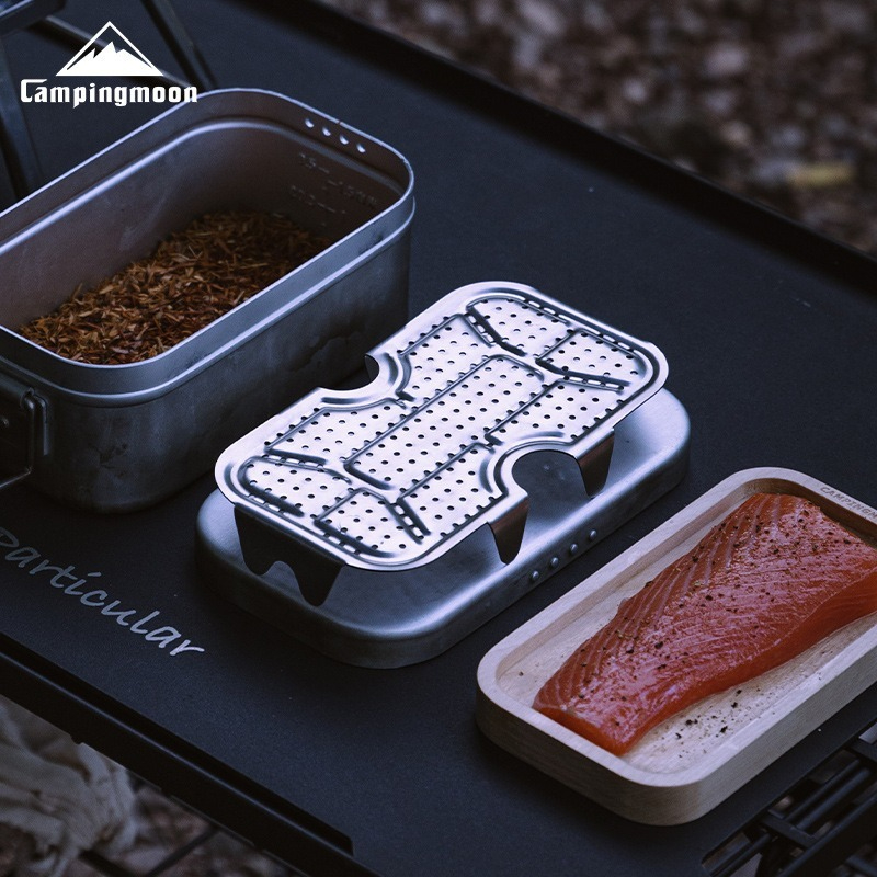 Camping Cooking Disc - CAMPINGMOON Rete inferiore per portapranzo in