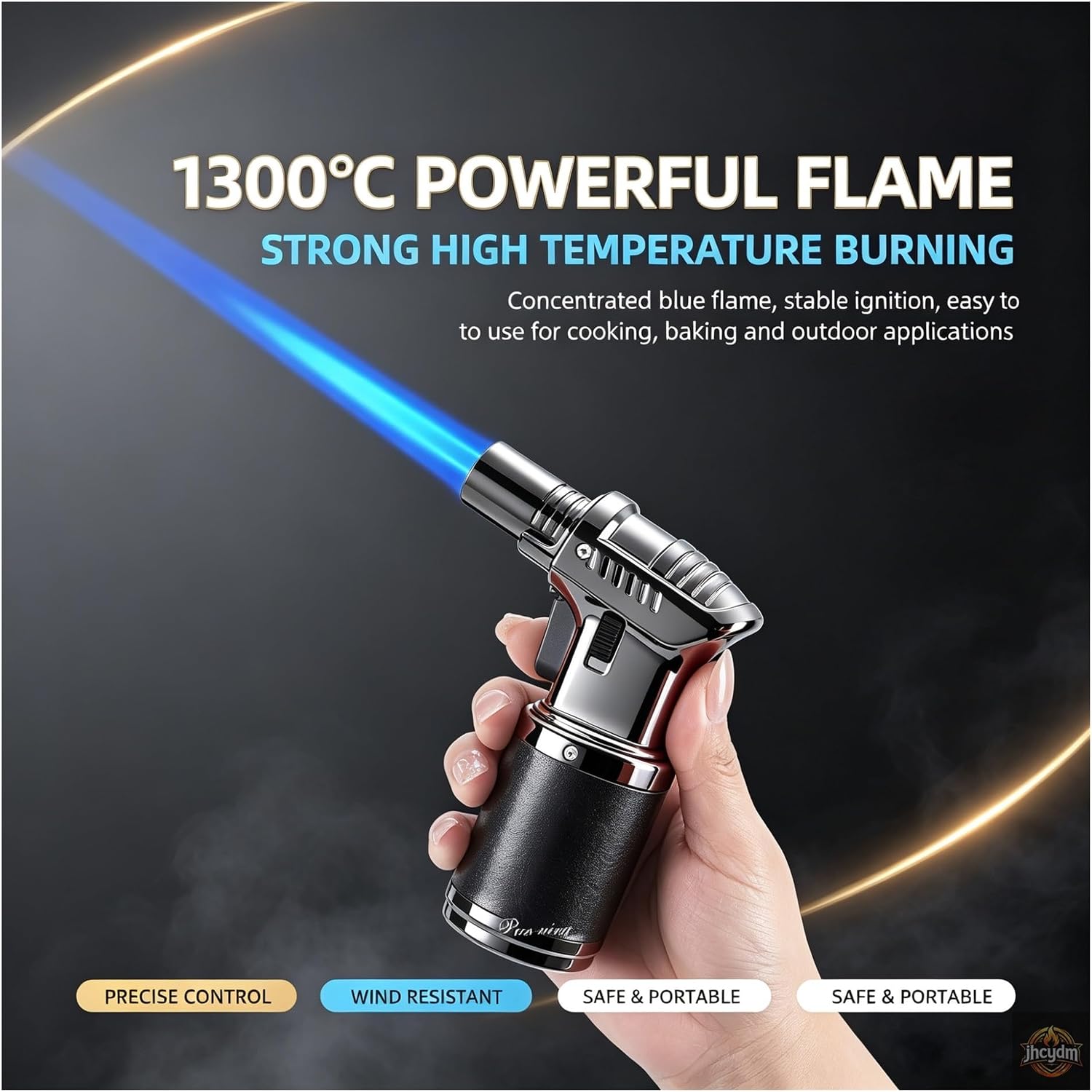 Camping Cooking Flame - Pistola a spruzzo portatile senza butano,