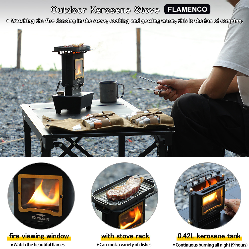 Lampada a Olio Retrò Soomloom, - Campfire Cooking recensione e prezzo