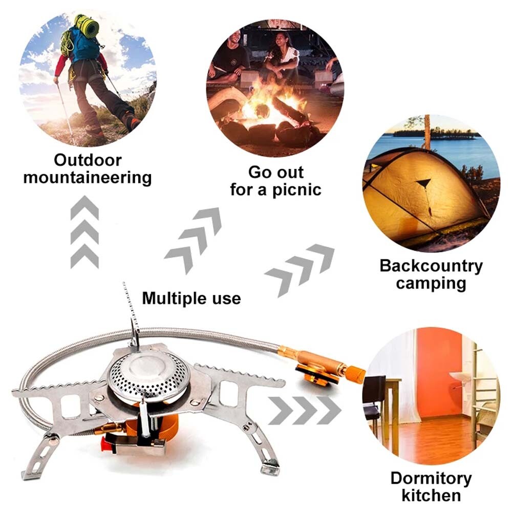 Fornello da campeggio portatil - Camping Cooking Flame recensione e prezzo