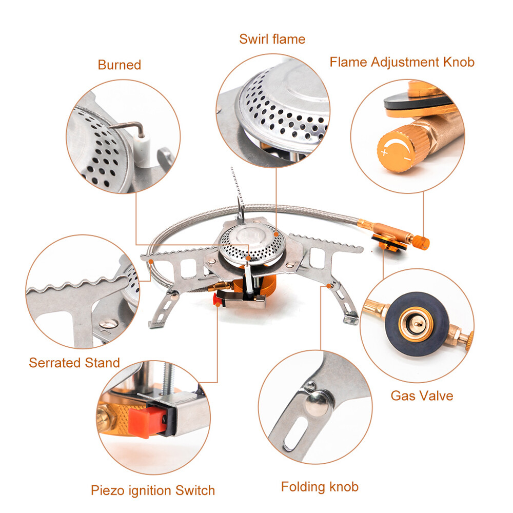 Fornello da campeggio portatil - Camping Cooking Flame recensione e prezzo