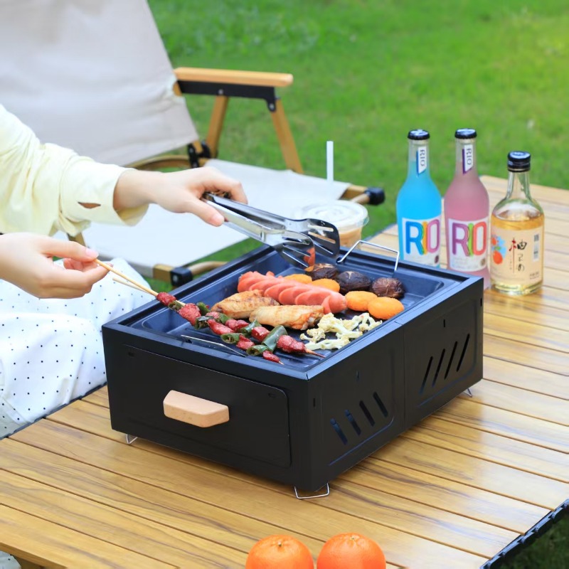 Griglia portatile a carbone pe - Camping Cooking Area recensione e prezzo