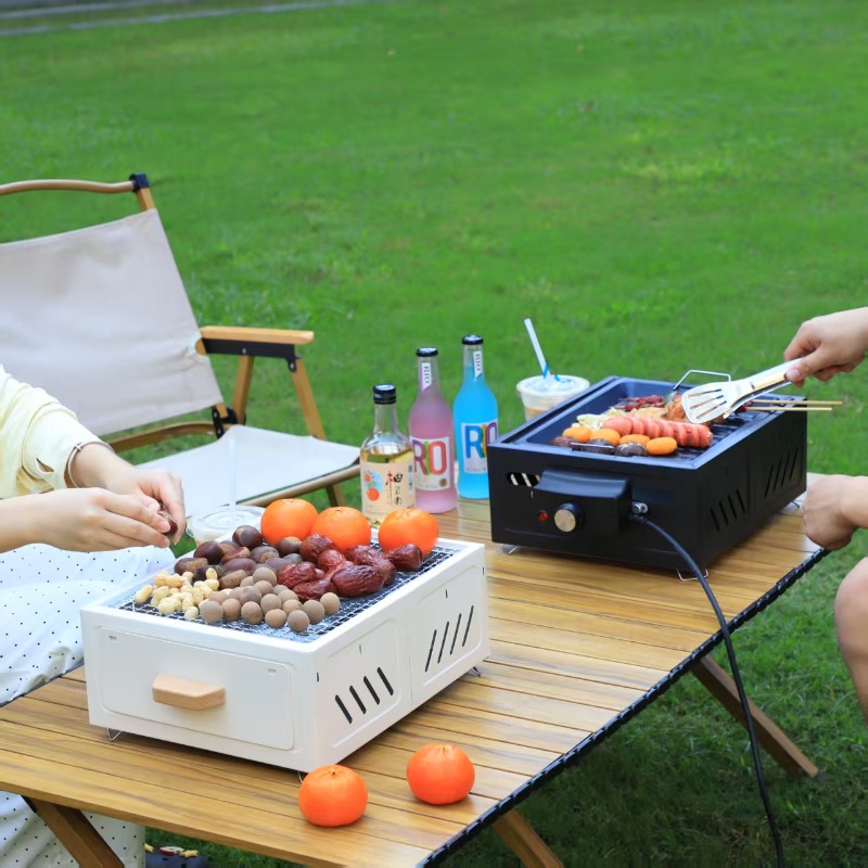 Griglia portatile a carbone pe - Camping Cooking Area recensione e prezzo