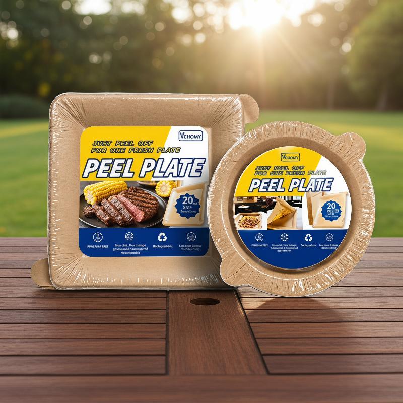 20 Piatti di Carta Usa e Getta - Camping Cooking Disc recensione e prezzo