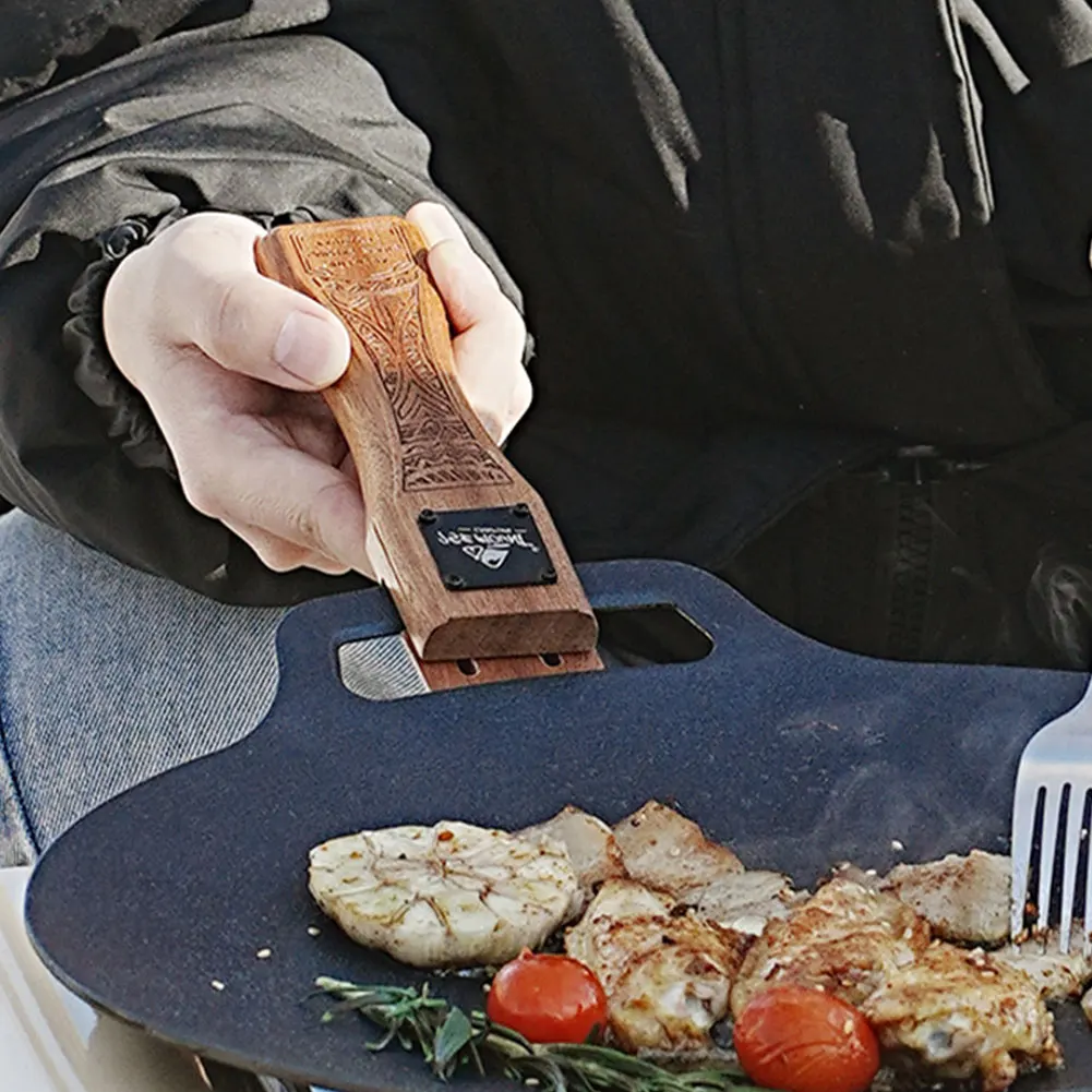 Piastra per Griglia in Legno N - Camping Cooking Disc recensione e prezzo
