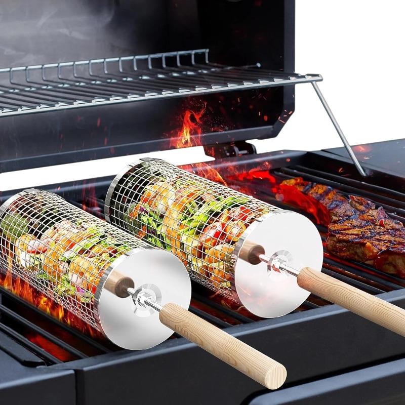 Cestello per Barbecue in Accia - Camping Cooking Area recensione e prezzo