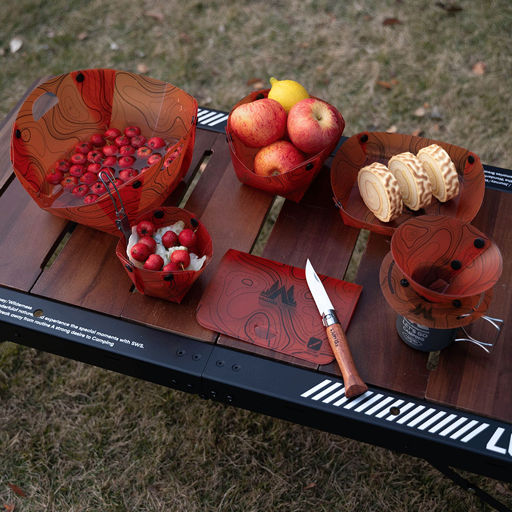 Set di Stoviglie Pieghevoli Le - Camping Cooking Disc recensione e prezzo