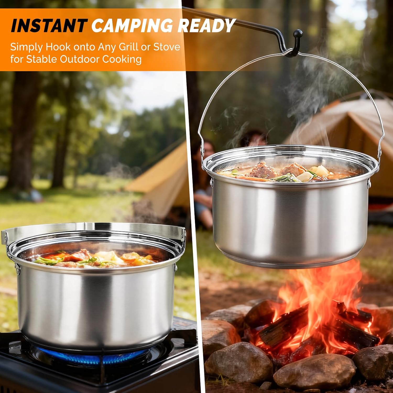 Set di 6 utensili da cucina, p - Campfire Cooking recensione e prezzo