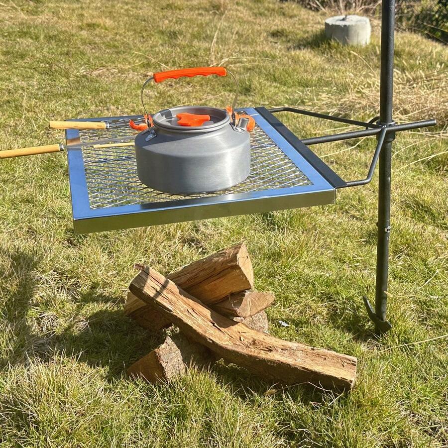 360 °   Griglia Girevole Regol - Camping Cooking Open Fire recensione e prezzo