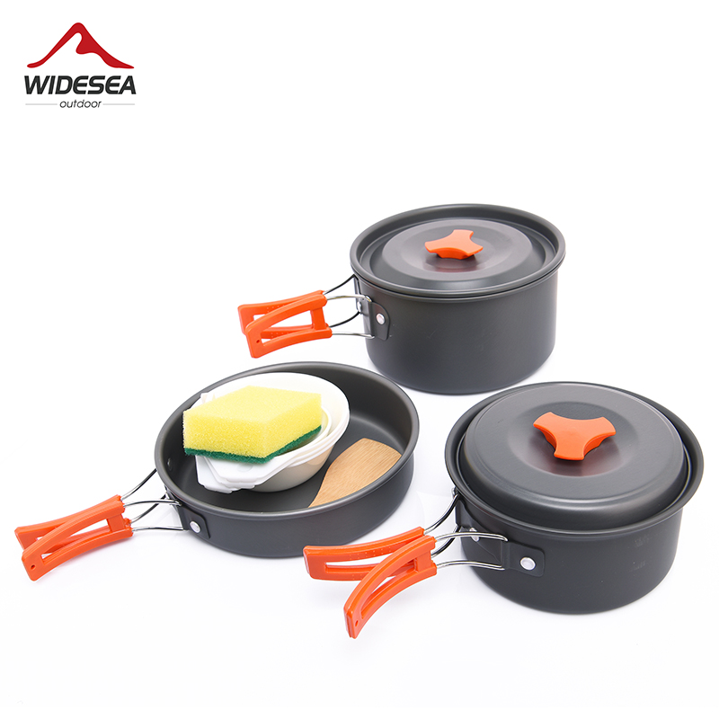 Widesea Set di pentole da camp - Camping Cooking Kitchen Set recensione e prezzo