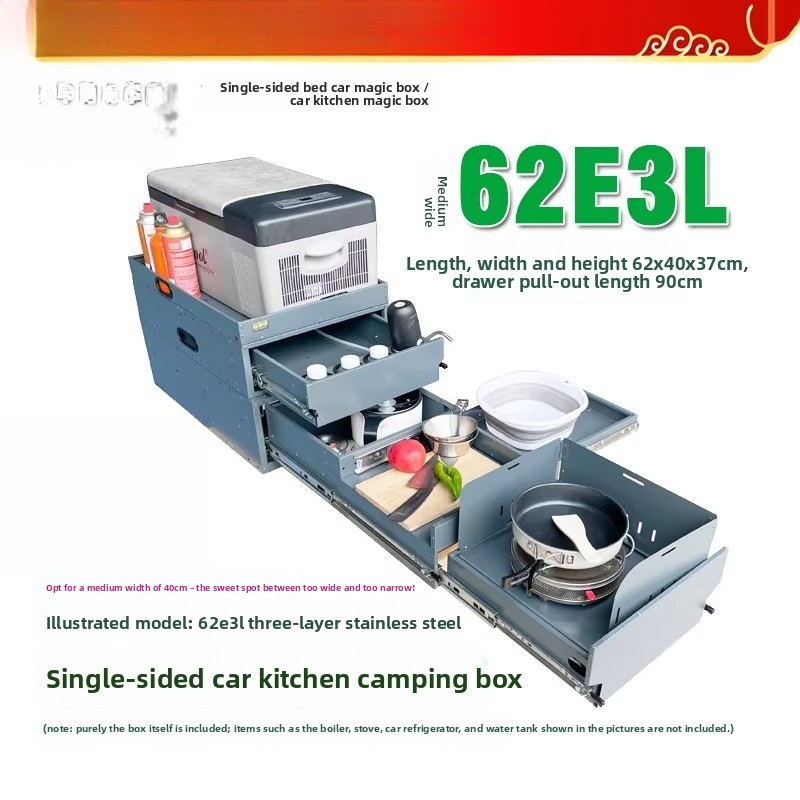 Cucina e Contenitore Portatile - Camping Cooking Area recensione e prezzo